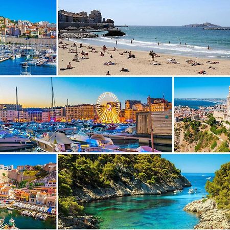 Divine Idylle Central Vieux-Port Terrasse Clim Marseille Ngoại thất bức ảnh