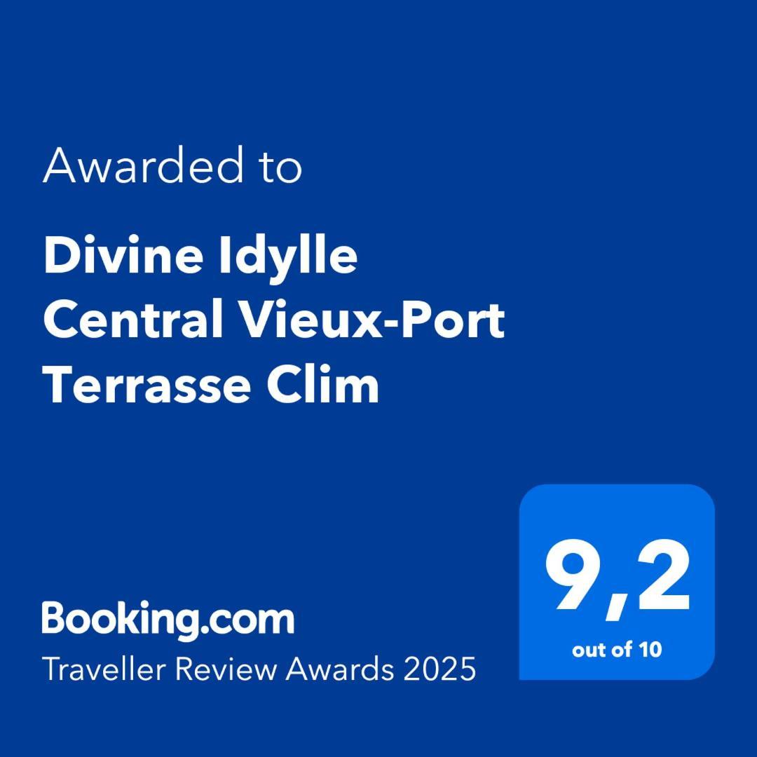 Divine Idylle Central Vieux-Port Terrasse Clim Marseille Ngoại thất bức ảnh